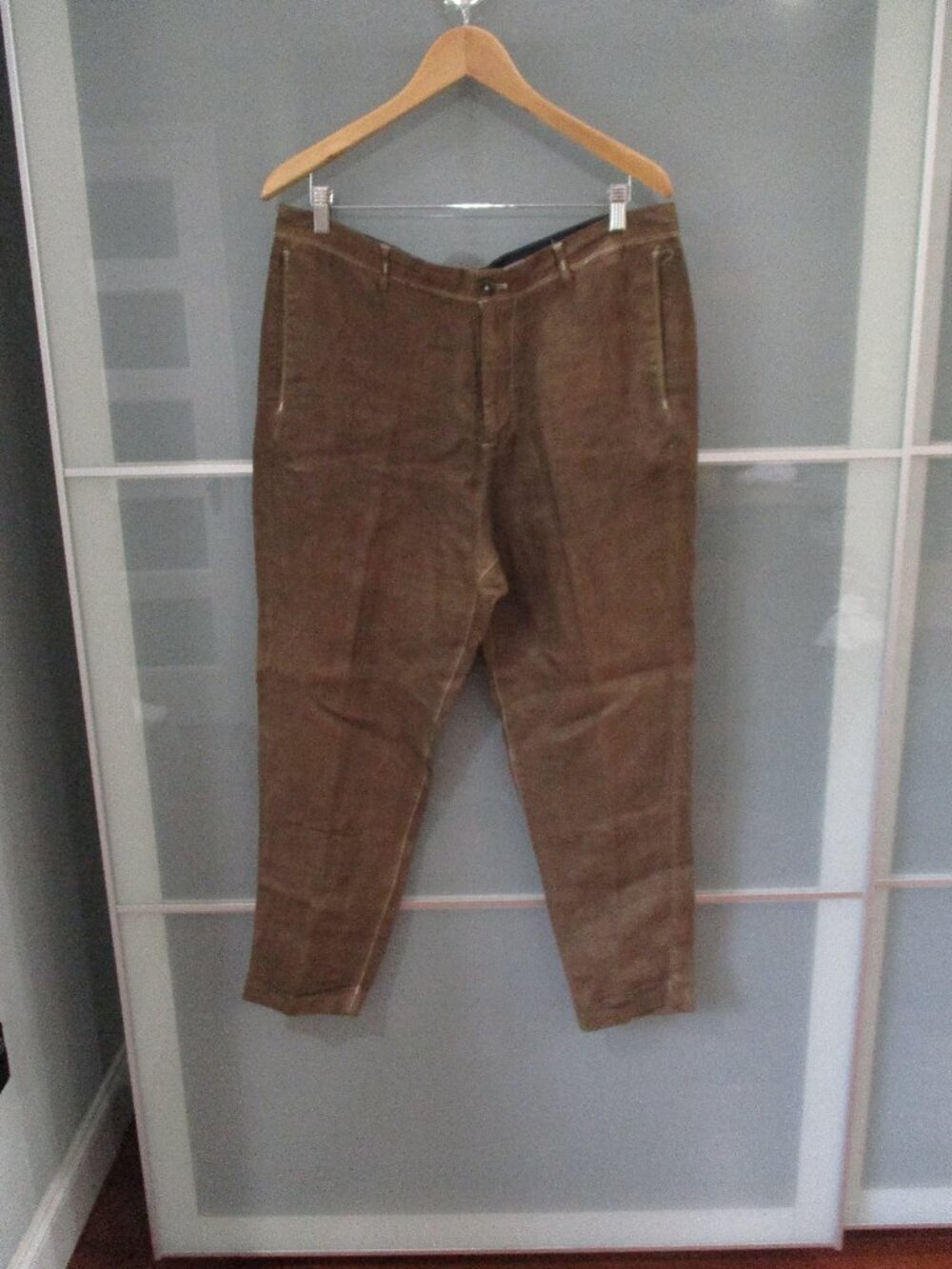 Zara Man Tapered Leg Casual Pants